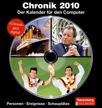 Harenberg Kulturkalender Chronik digital 2010, Cover