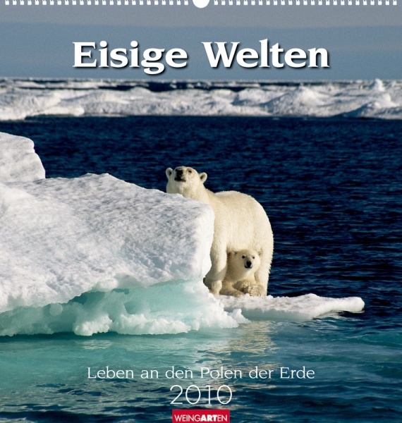 Weingarten Kalender Eisige Welten 2010, Cover