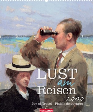 Weingarten Kalender "Lust am Reisen 2010", Cover