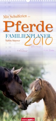 Weingarten Familienplaner Pferde 2010, Cover